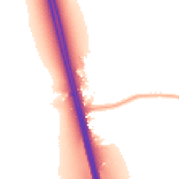 Night-time road noise heatmap for DN6 8LB