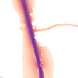 Night-time road noise heatmap for DN6 8LJ