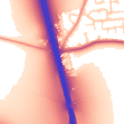 Daytime road noise heatmap for DN6 8LW