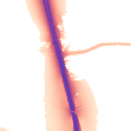 Night-time road noise heatmap for DN6 8LW