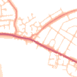 Daytime road noise heatmap for DN6 8NX