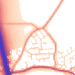 Daytime road noise heatmap for DN6 8PB