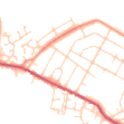 Daytime road noise heatmap for DN6 8PG