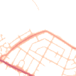 Daytime road noise heatmap for DN6 8PJ