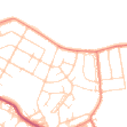 Daytime road noise heatmap for DN6 8QH