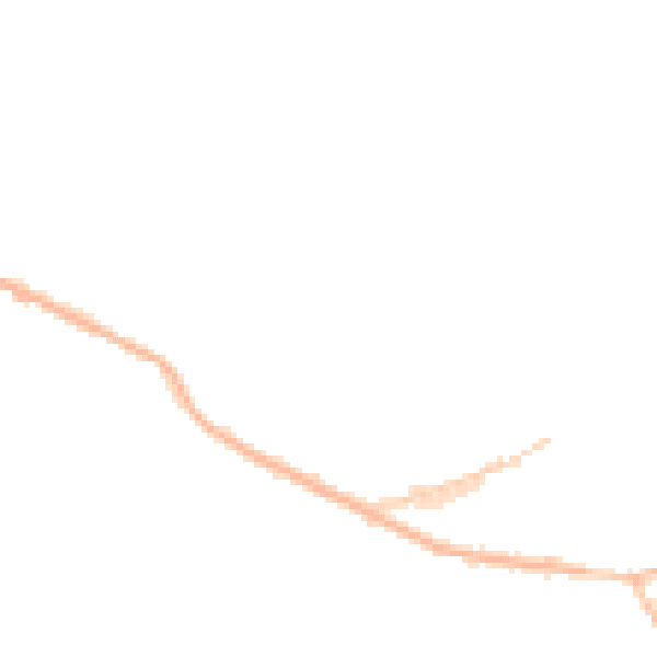 Night-time road noise heatmap for DN6 8QN