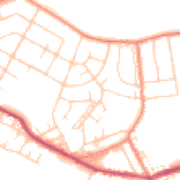 Daytime road noise heatmap for DN6 8QR