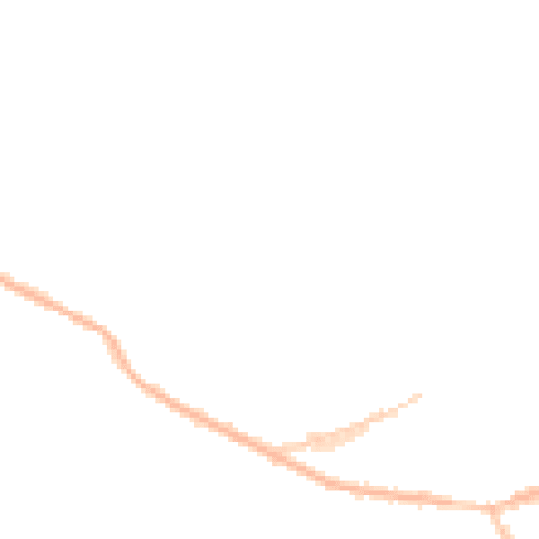 Night-time road noise heatmap for DN6 8QW