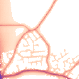 Daytime road noise heatmap for DN6 8RD