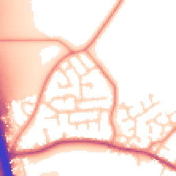 Daytime road noise heatmap for DN6 8RF