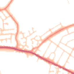 Daytime road noise heatmap for DN6 8RG