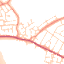 Daytime road noise heatmap for DN6 8RH