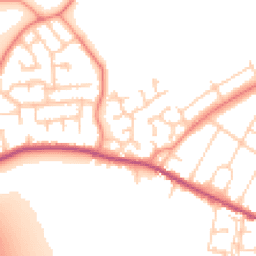 Daytime road noise heatmap for DN6 8RL