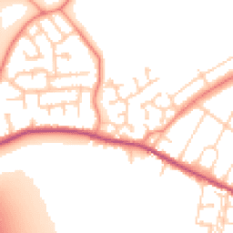 Daytime road noise heatmap for DN6 8RN