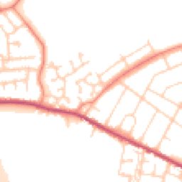 Daytime road noise heatmap for DN6 8RQ