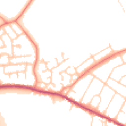Daytime road noise heatmap for DN6 8RS