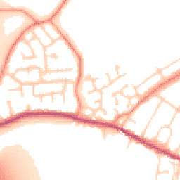 Daytime road noise heatmap for DN6 8RT