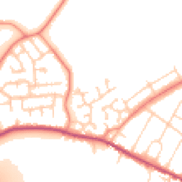 Daytime road noise heatmap for DN6 8RU