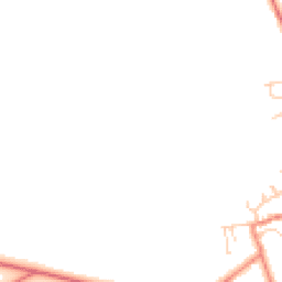 Daytime road noise heatmap for DN6 9AP