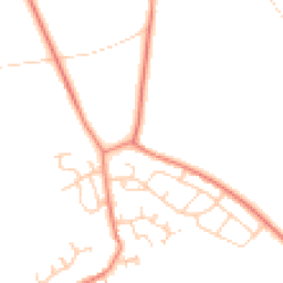 Daytime road noise heatmap for DN6 9BY