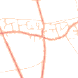Daytime road noise heatmap for DN6 9DJ