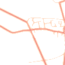 Daytime road noise heatmap for DN6 9DN
