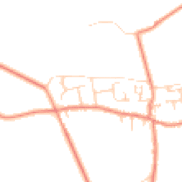 Daytime road noise heatmap for DN6 9ED