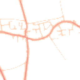 Daytime road noise heatmap for DN6 9EL