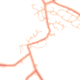 Daytime road noise heatmap for DN6 9FB