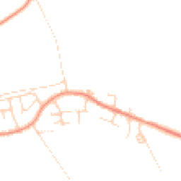 Daytime road noise heatmap for DN6 9GH