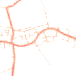 Daytime road noise heatmap for DN6 9HA