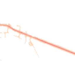 Daytime road noise heatmap for DN6 9HP