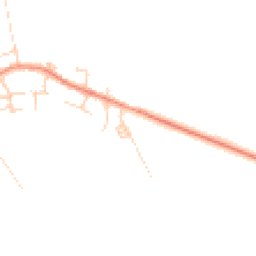 Daytime road noise heatmap for DN6 9HW