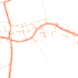 Daytime road noise heatmap for DN6 9HZ