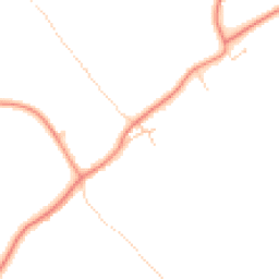 Daytime road noise heatmap for DN6 9JP