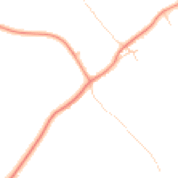 Daytime road noise heatmap for DN6 9JR