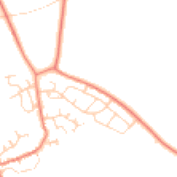 Daytime road noise heatmap for DN6 9LX