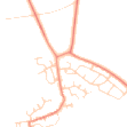 Daytime road noise heatmap for DN6 9NA