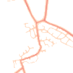 Daytime road noise heatmap for DN6 9NE