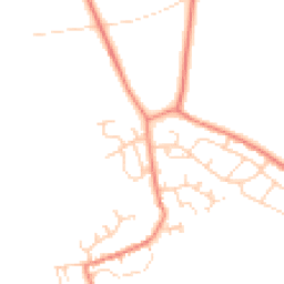 Daytime road noise heatmap for DN6 9NW