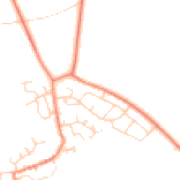 Daytime road noise heatmap for DN6 9PD