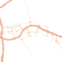 Daytime road noise heatmap for DN6 9PY