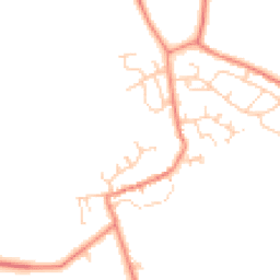 Daytime road noise heatmap for DN6 9RF