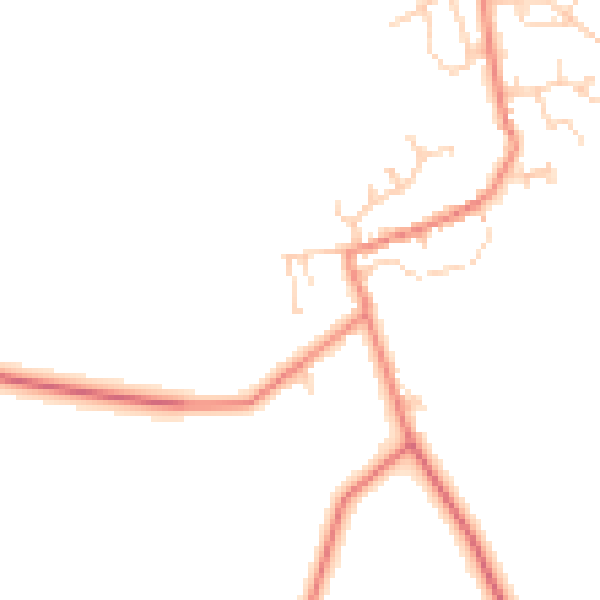 Daytime road noise heatmap for DN6 9RH