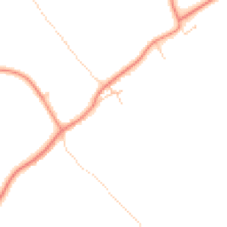 Daytime road noise heatmap for DN6 9RL