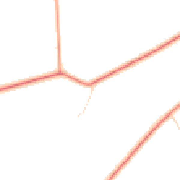 Daytime road noise heatmap for DN9 1BD