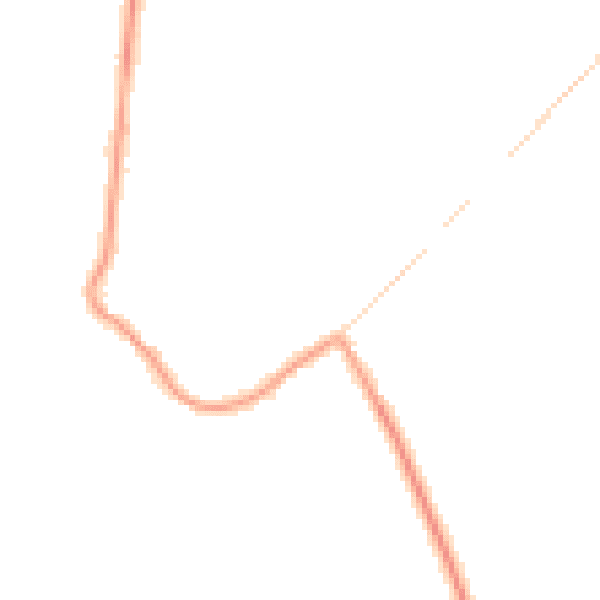 Night-time road noise heatmap for DN9 3DL