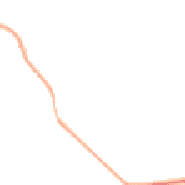 Night-time road noise heatmap for DN9 3JW