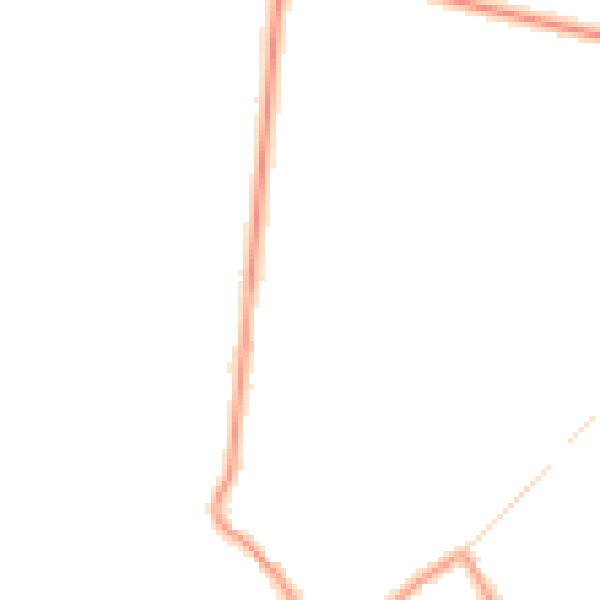 Night-time road noise heatmap for DN9 3QX