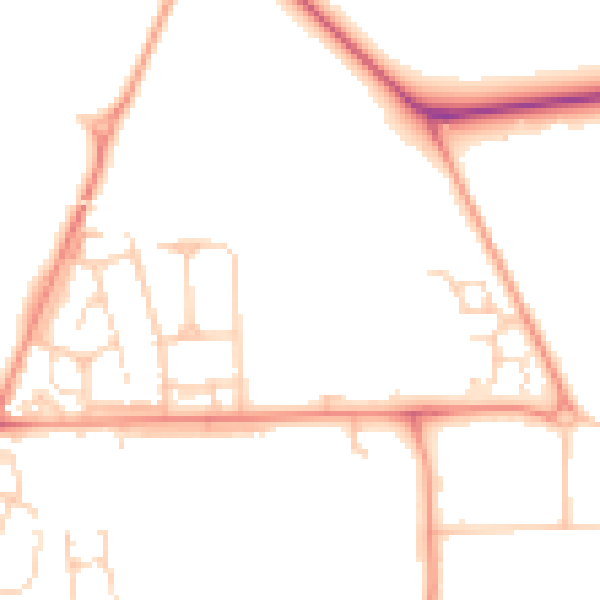 Daytime road noise heatmap for DN9 3RS